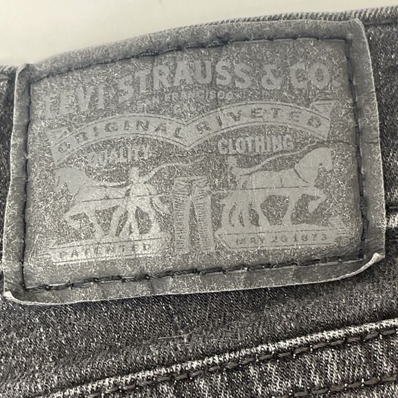 Levi Strauss Black Jeans Size 10 - Picture 3 of 6